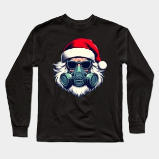 gas mask war santa Long Sleeve T-Shirt